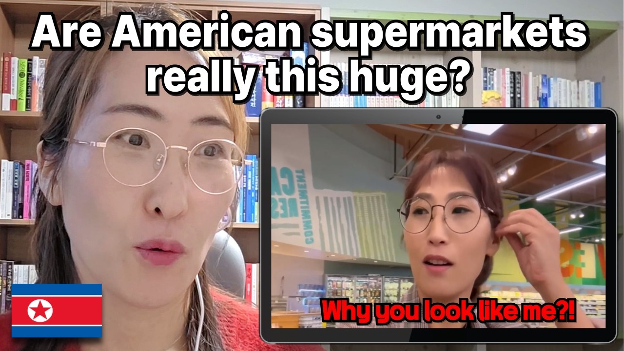🇰🇵🇺🇸 A North Korean Defector's First Trip to a U.S. Supermarket Reaction