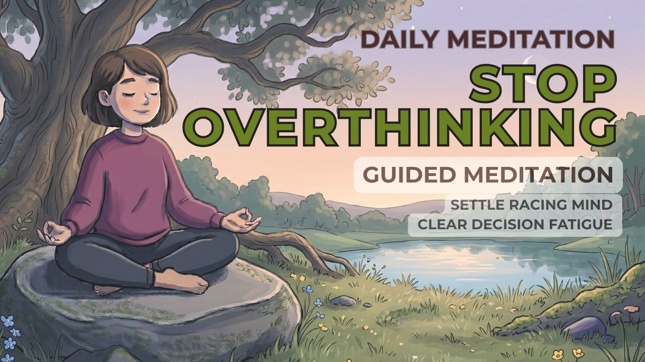 Stop Overthinking: 10 Minute &lsquo;Strategic Silence&rsquo; Guided Meditation to Focus | Daily Meditation