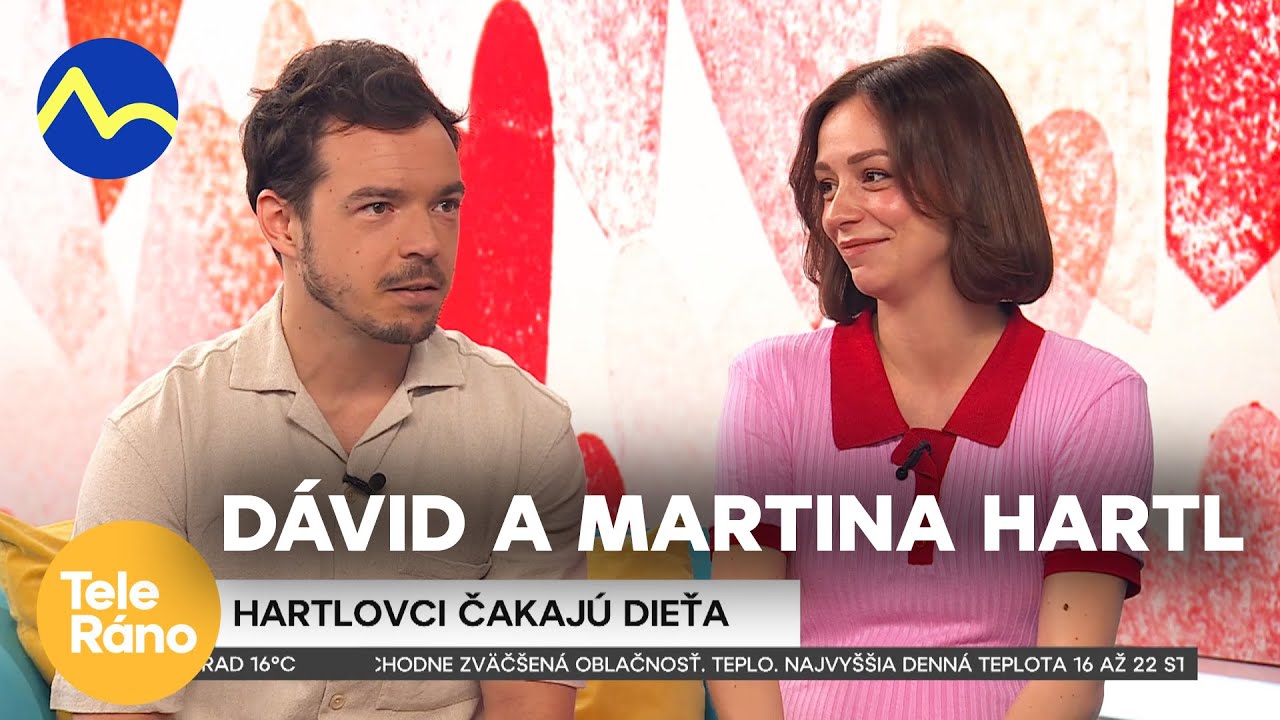 Dávid a Martina Hartl – čakajú bábo! | Teleráno