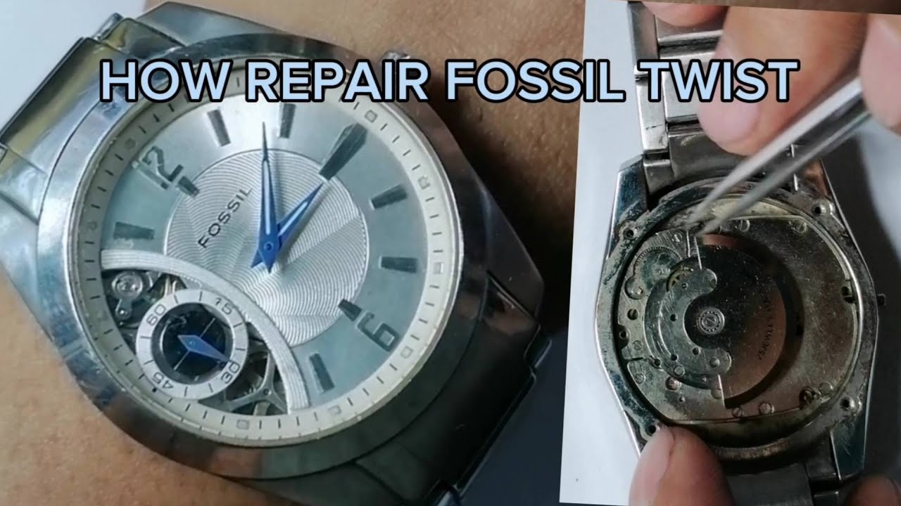HOW TO REPAIR FOSSIL TWIST ARKITEKT AUTOMATIC AND QUARTZ