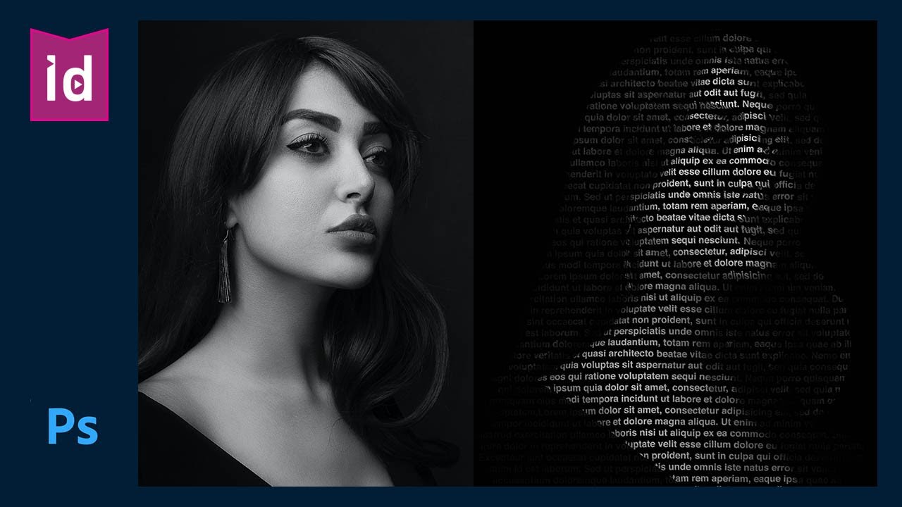 Photoshop BAŞTAN SONA Tipografik Portre Nasıl yapılır? Displace Effect  İsmail Doğan