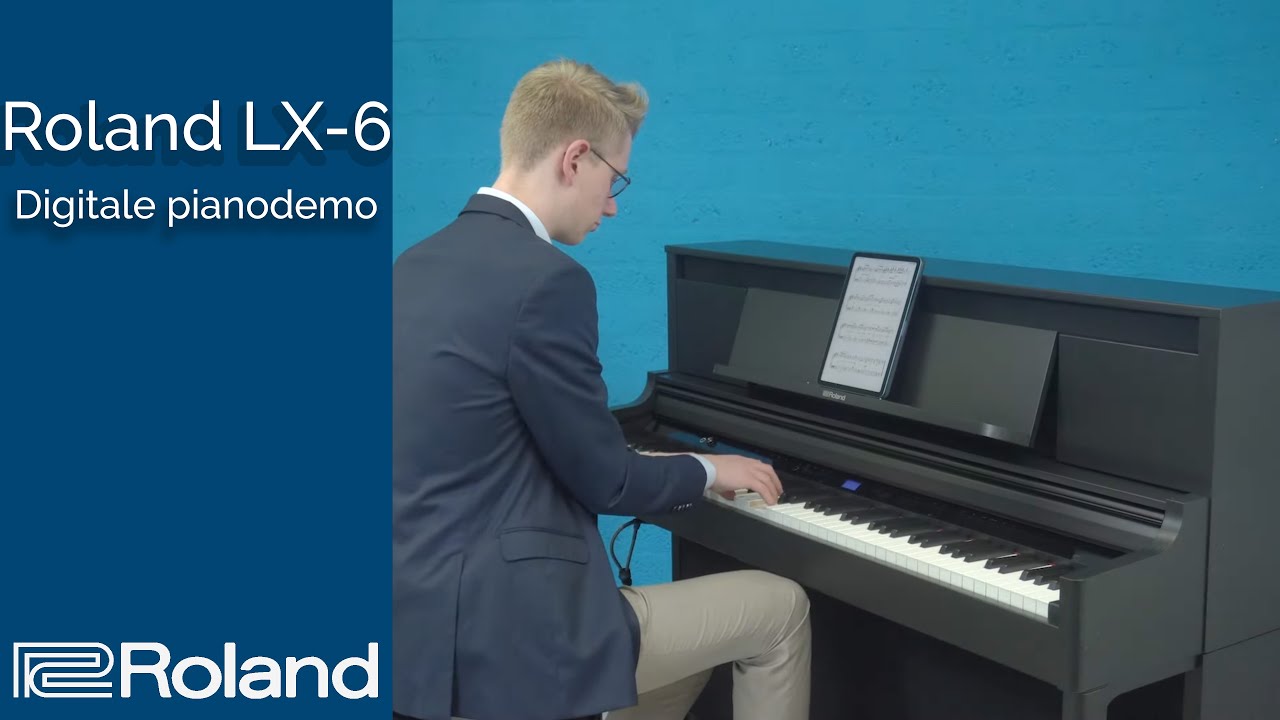 Roland LX-6 Digitale Pianodemo | Joh.deHeer