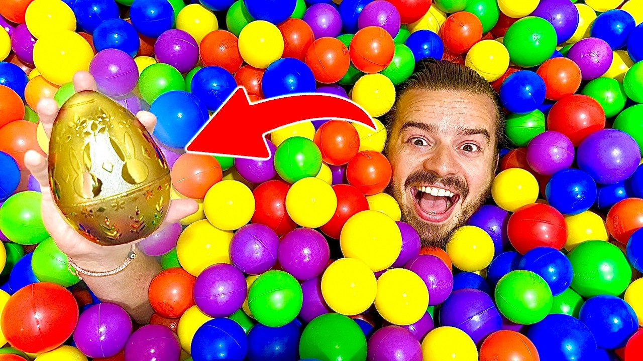 Find The GOLDEN EGG Win $10,000!!! Easter Egg Hunt!!