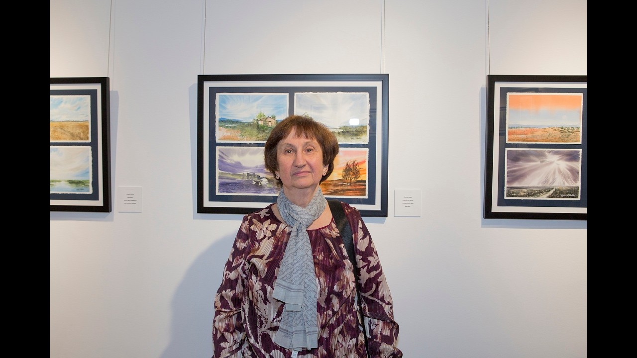 La exposición agua y color se podrá visitar hasta el 22 de febrero en la casa Malpica.