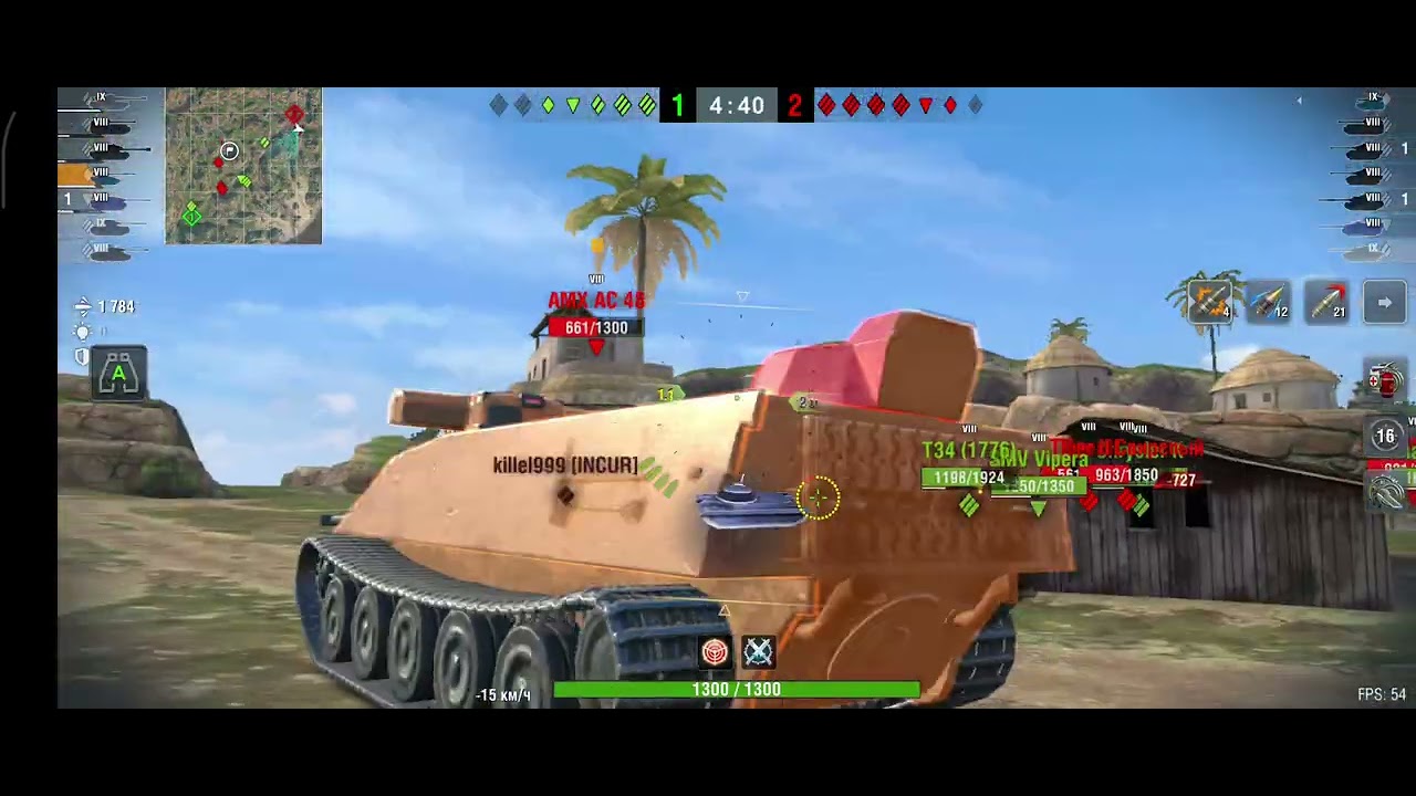 Очень сложный AMX Defender 💪👍