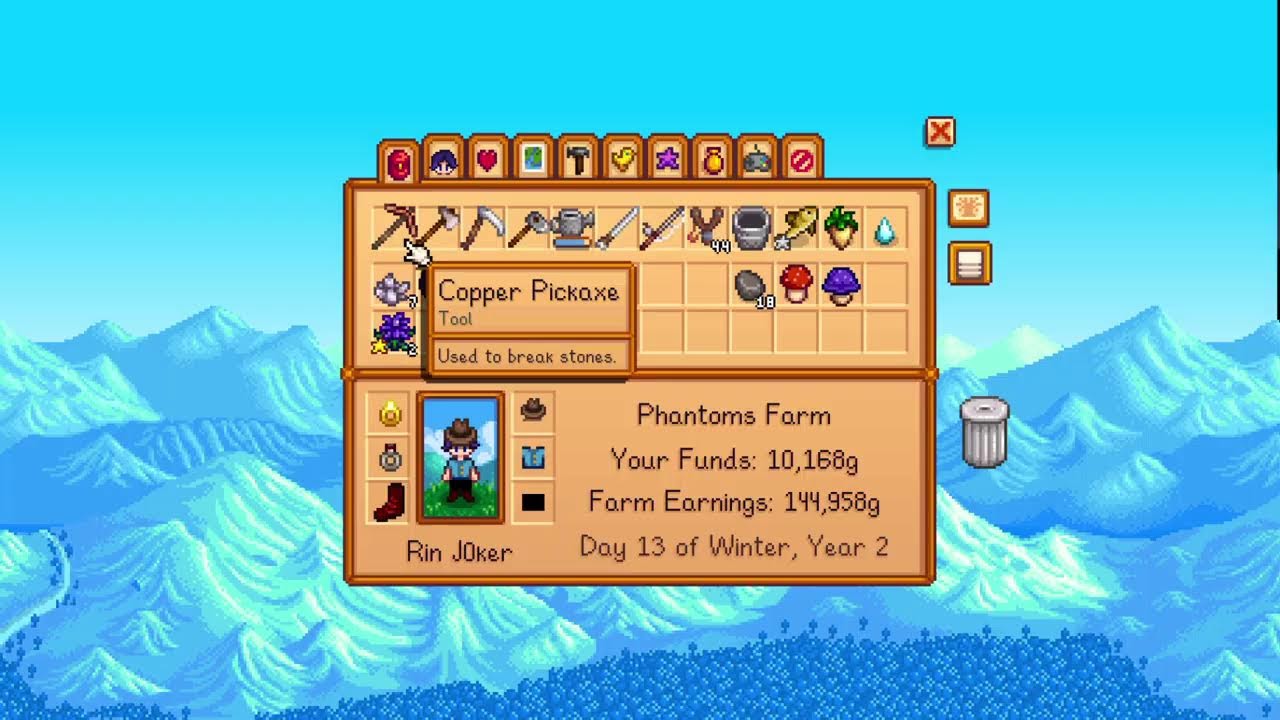 ✨Happy Starry Sunday w/ Stardew valley 1st play #13 Surviving a 2nd Year of Winter