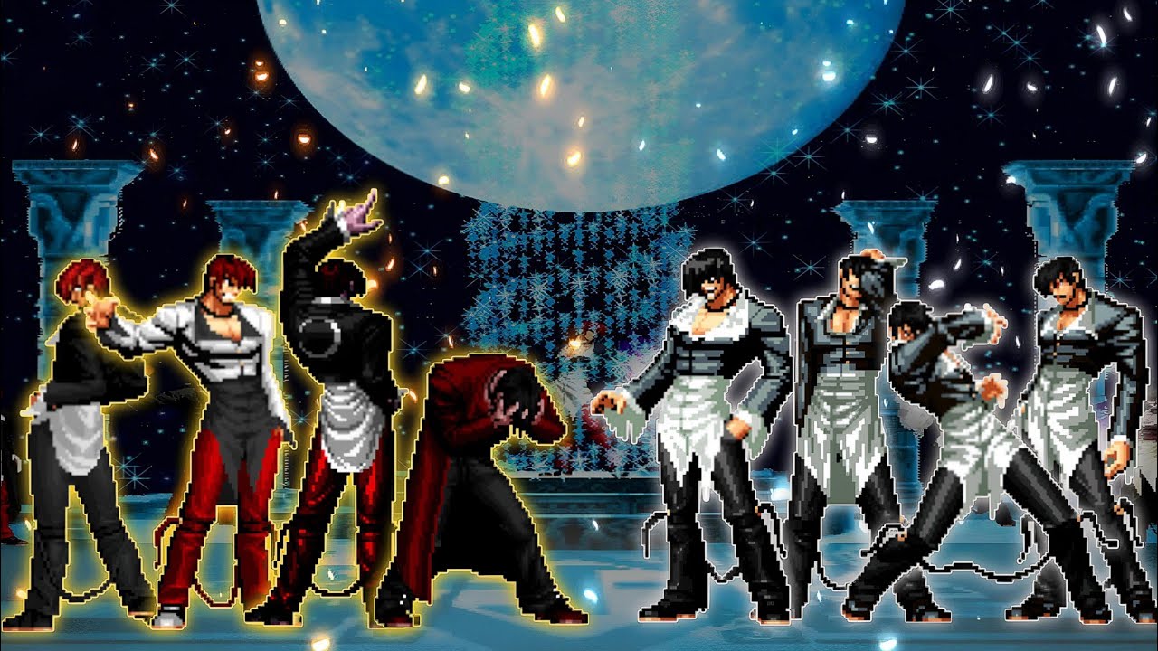 [KOF Mugen] Iori Yasakani Team VS. O.Iori Remake Team (Request Match)