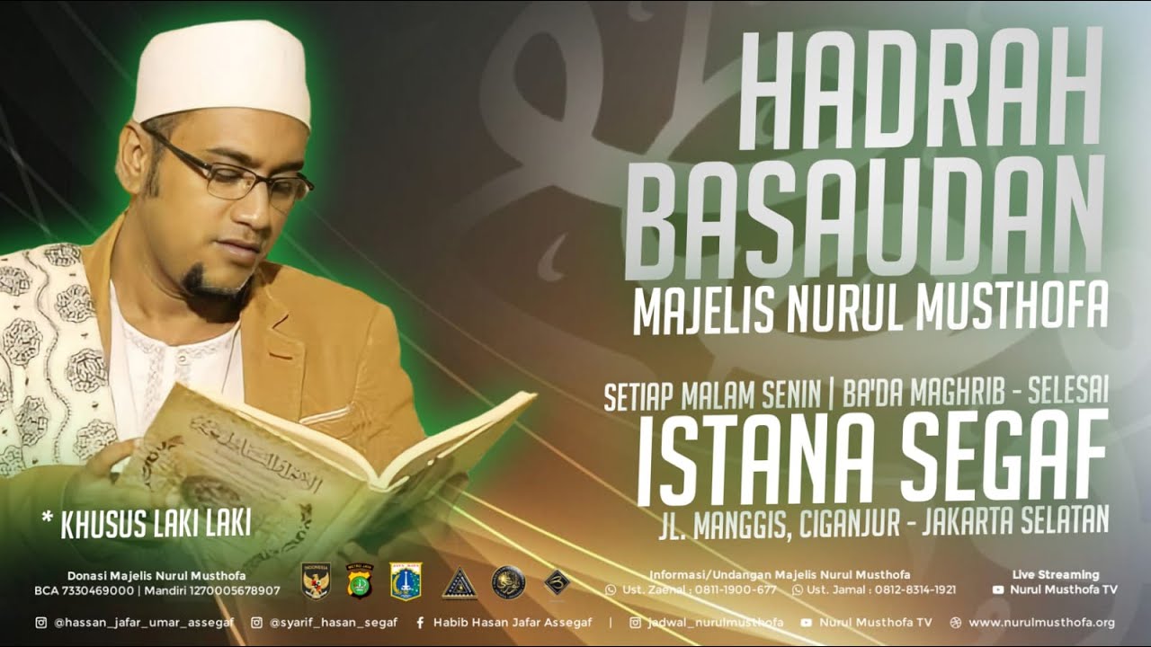 🔴 LIVE | Hadroh Basaudan | Istana Seggaf Ciganjur Jakarta Selatan | Minggu, 29 Okt 2023