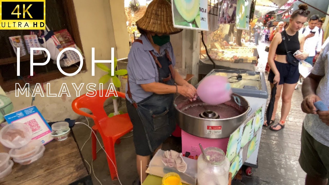 [4K]🇲🇾 IPOH MALAYSIA’S MOST UNDERRATED CITY - REAL LIFE Walking Tour