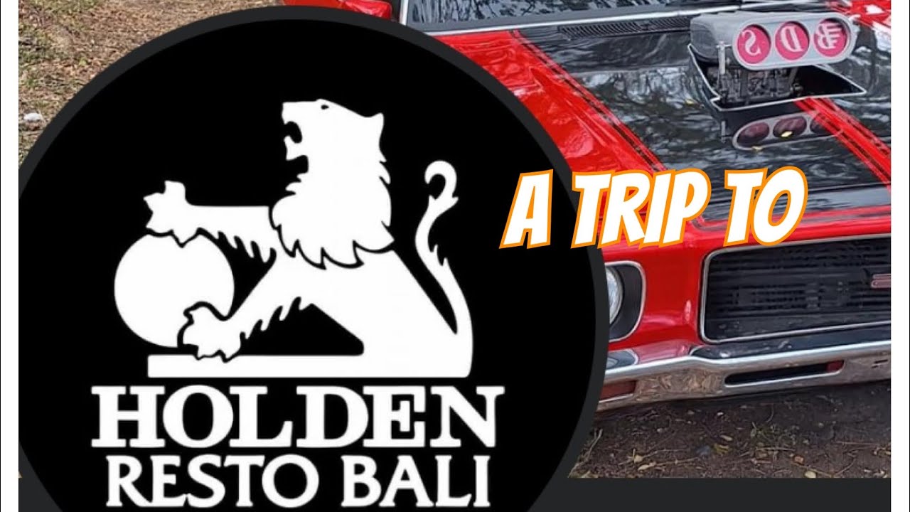 Come on a journey to the Holden Resto workshop in a Bali.