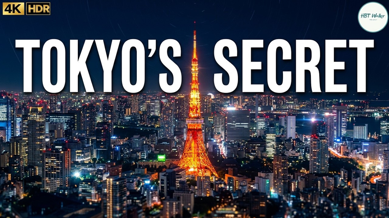 You Won't Believe the Hidden Beauty of Tokyo Tower in 4K HDR