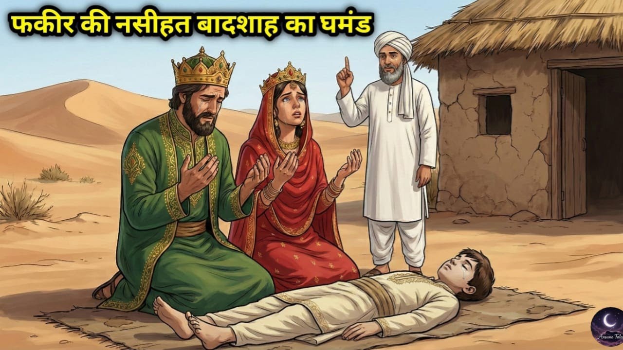 Faqir ki nseehat aur badshah ka ghamand #moralkahaniya 