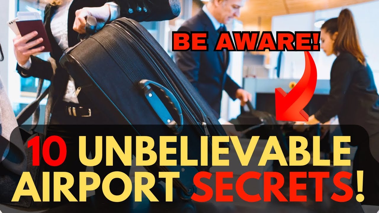 10 Airport Secrets That Airlines Don't Want You To Know!