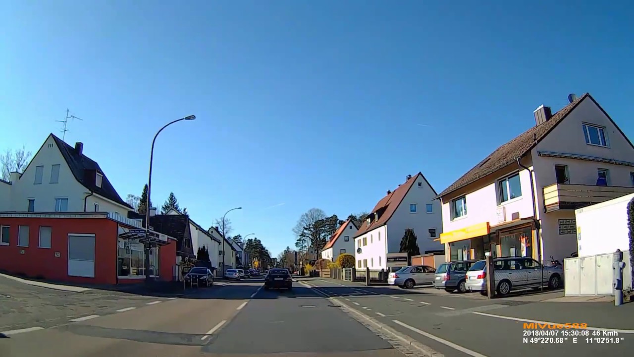 D: Katzwang. Reichelsdorf. Stadt Nürnberg. Ortsdurchfahrt. April 2018