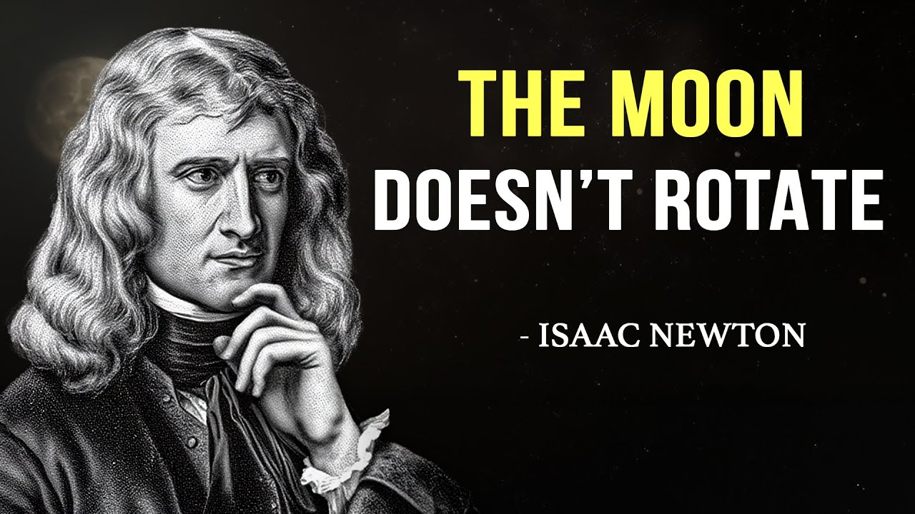 Why Does The Same Side Of Moon ALWAYS Face Us? Newton's Math Will COLLAPSE Your Mind