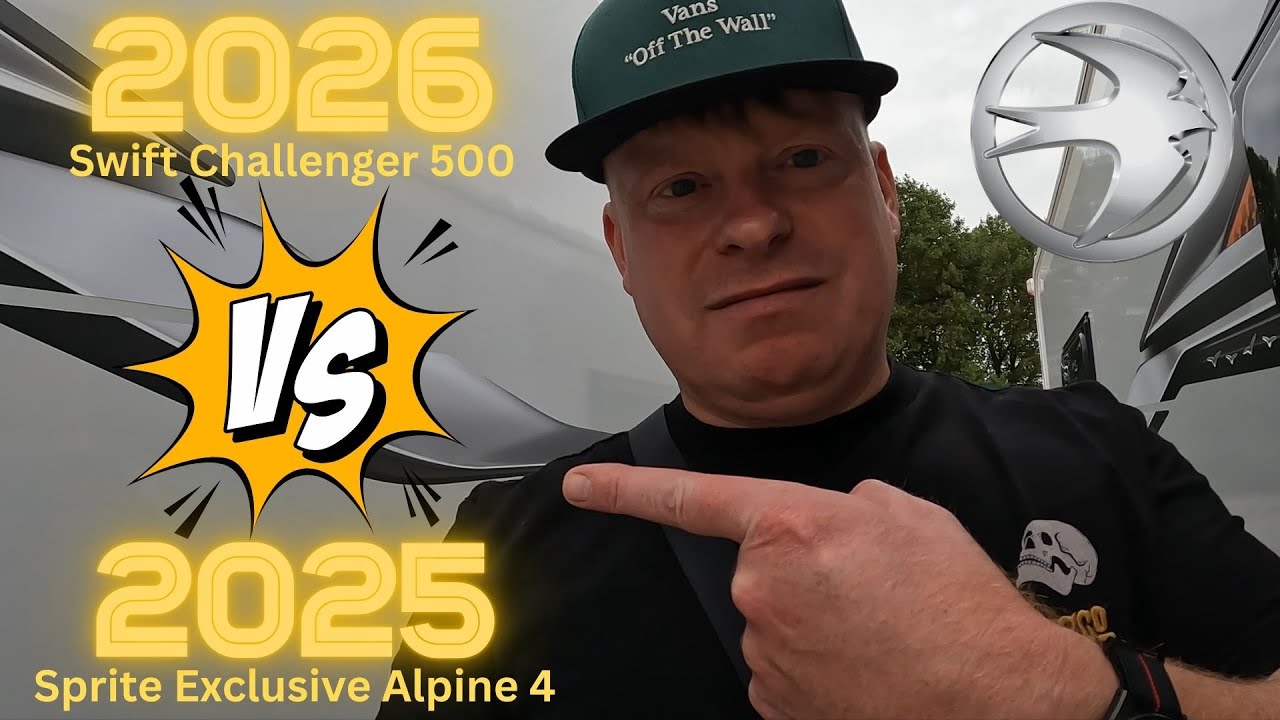 2026 Swift Challenger 500 vs. 2025 Swift Sprite Exclusive Alpine 4 - Aren't They the Same?!
