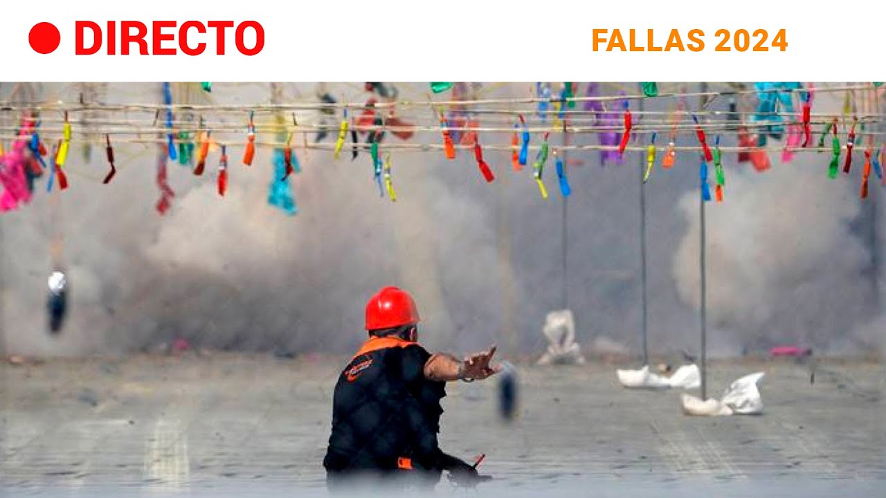 FALLAS 2024: ARRANCA la FIESTA VALENCIANA con la PRIMERA MASCLETÀ | RTVE Noticias