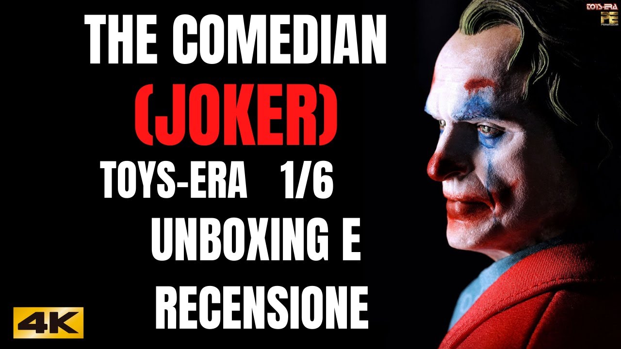 Joker Joaquin Phoenix 1-6 Scale Figure Toys Era The Comedian Unboxing e Recensione Italiano