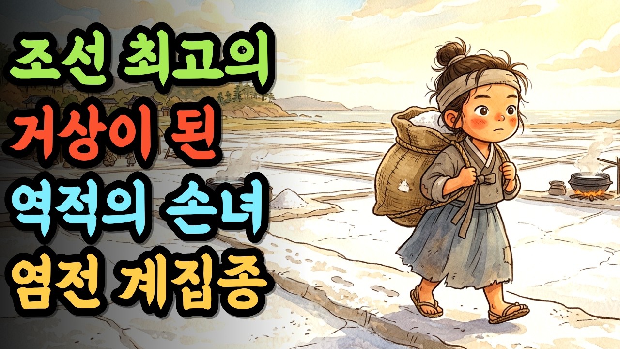 염전에 끌려간 아홉 살 양반댁 손녀의 소름 돋는 반격 | 야담 옛날이야기 오디오북 전설 민담
