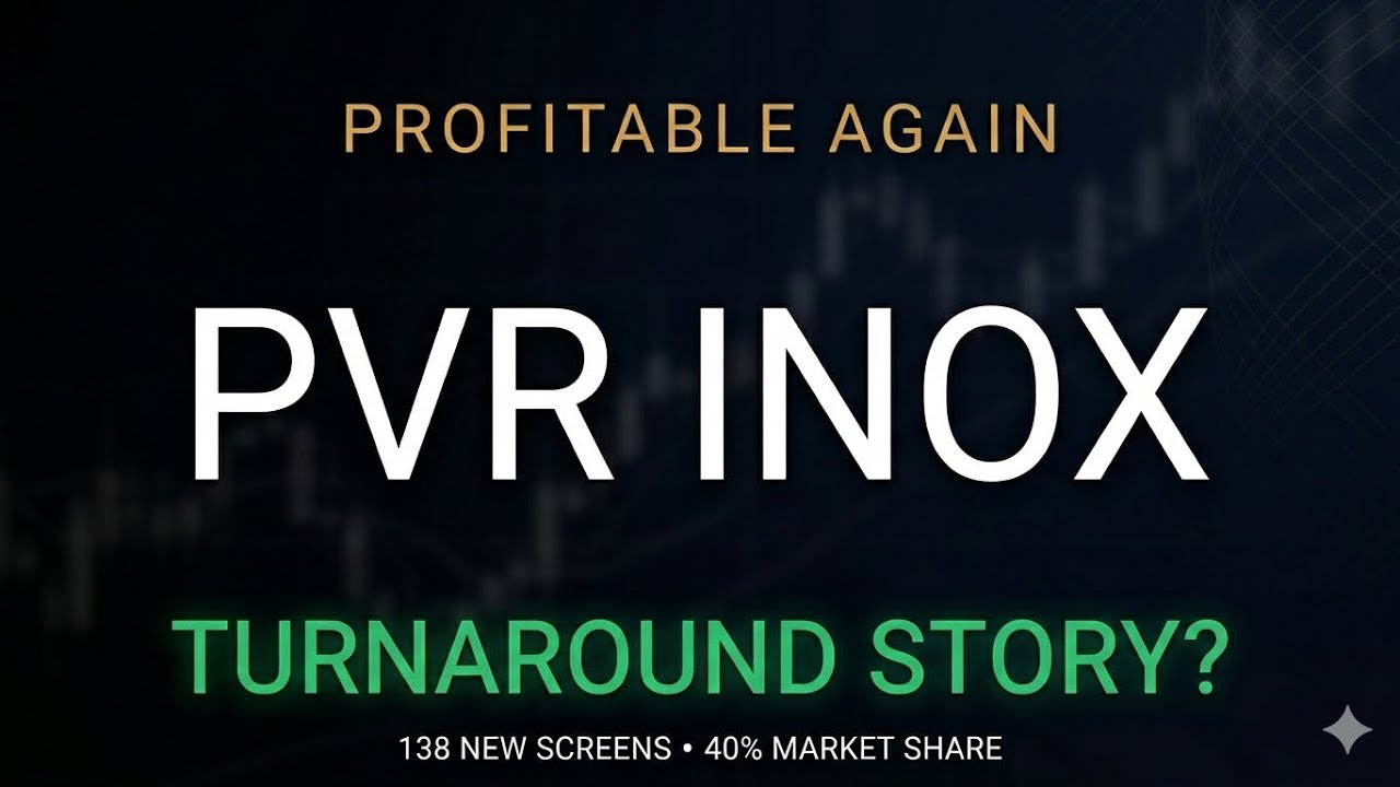 PVR Profitable After 5 years/ Strong Expansion Strategy/ PVR Inox share Latest News #pvrinox #