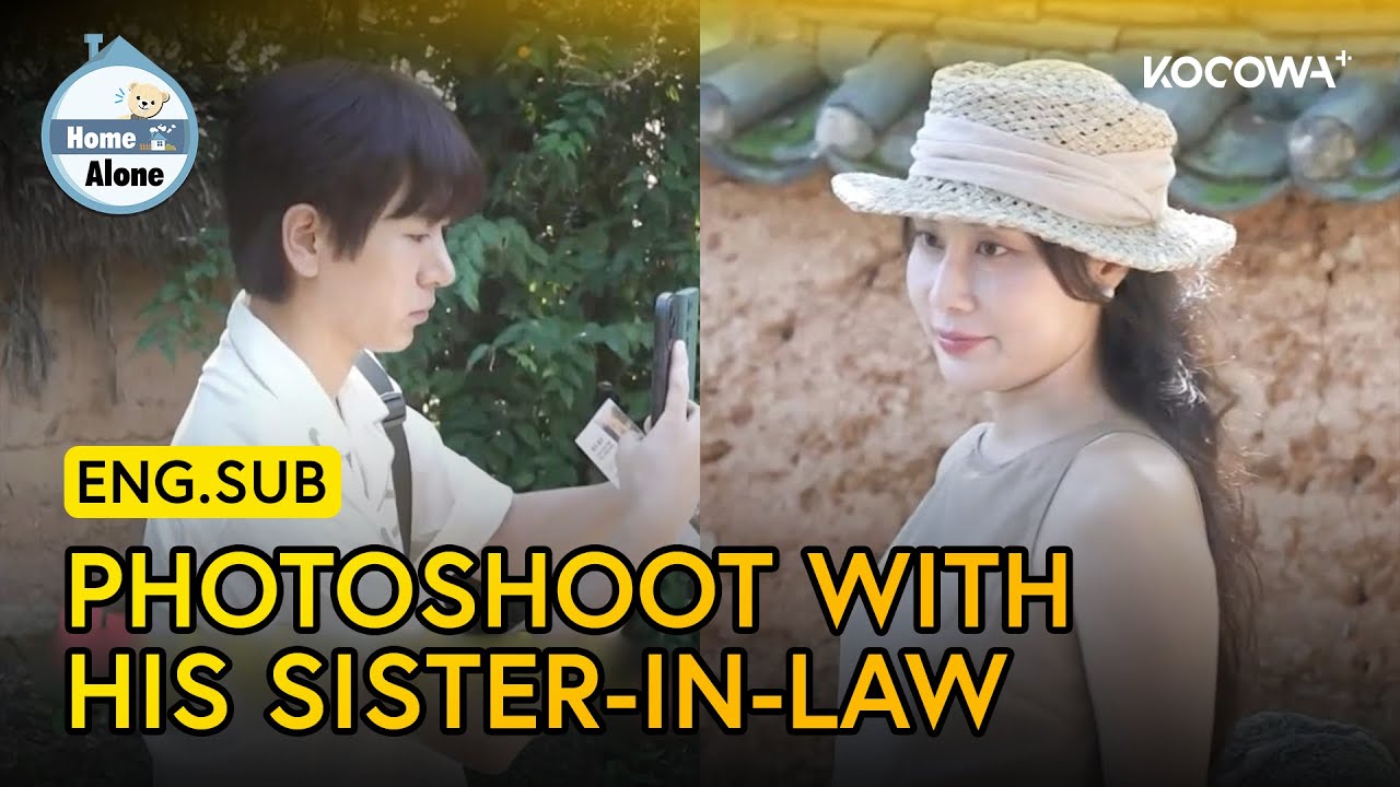 Ju Seung's Photoshoot With His His Sister-In-Law | Home Alone EP614 | KOCOWA+