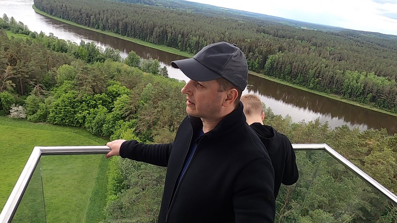 Aukščiausias apžvalgos bokštas Lietuvoje. Birštonas.