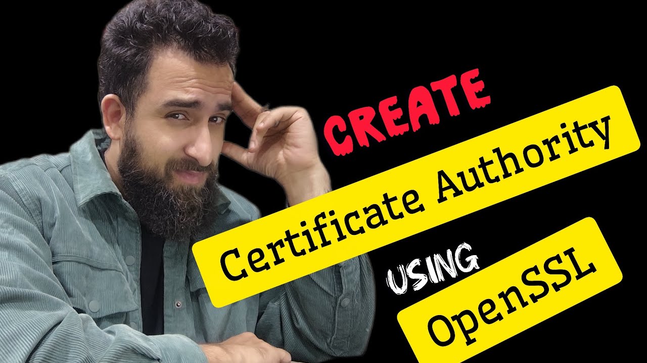 Создание центра сертификации (CA) с помощью openSSL #openssl #cisco #windows