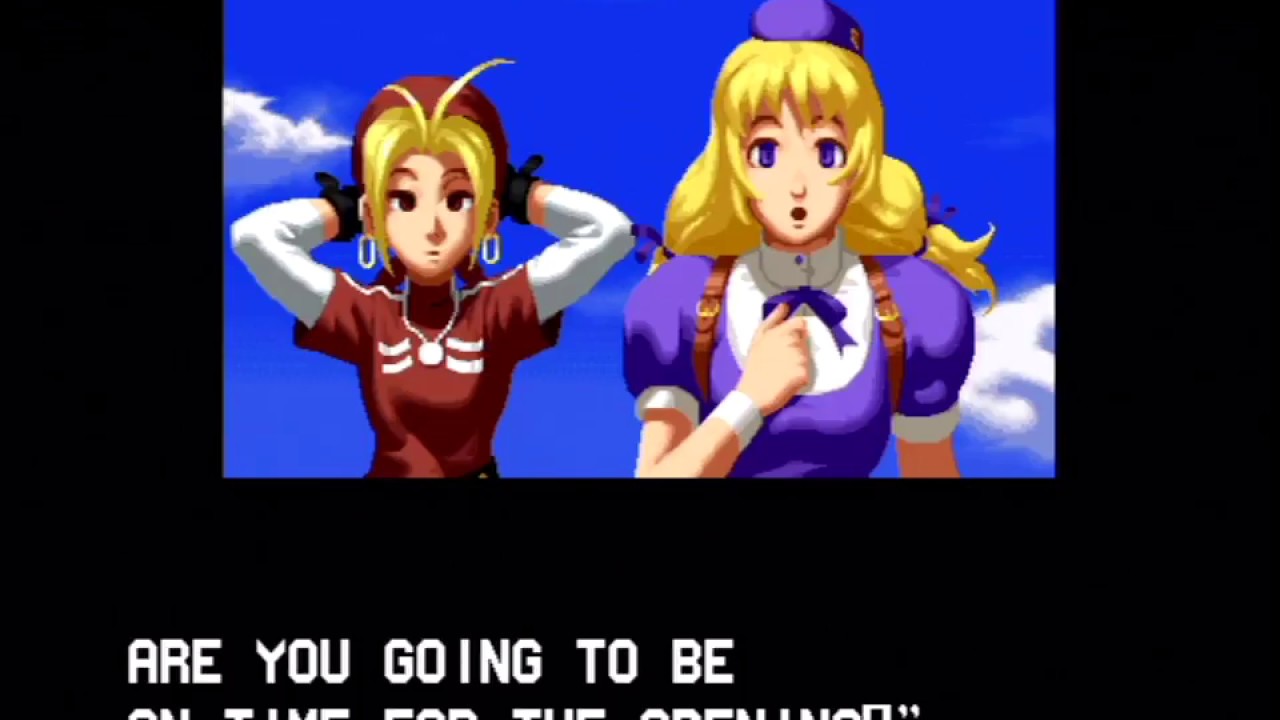 The King of Fighters 2003 (PlayStation 2) Arcade as High School Girls Team