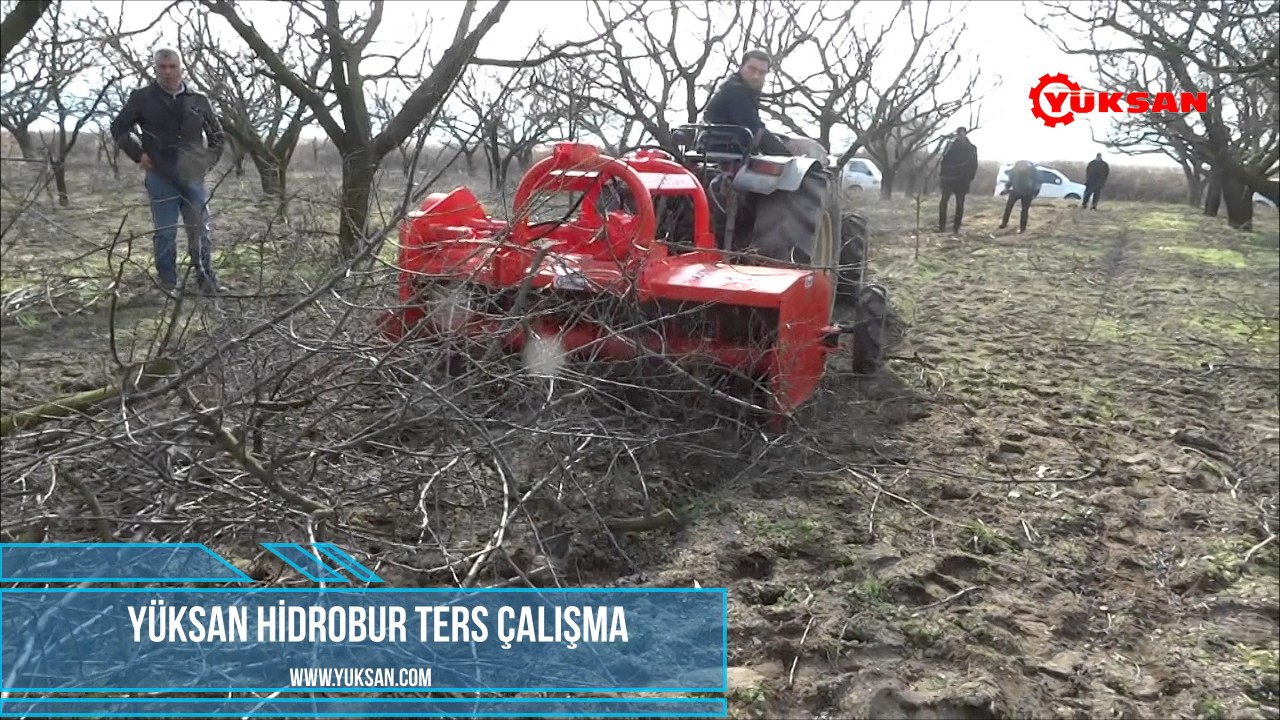YüKSAN  HİDROBUR DAL PARÇALAMA ÇİFT YÖNLÜ