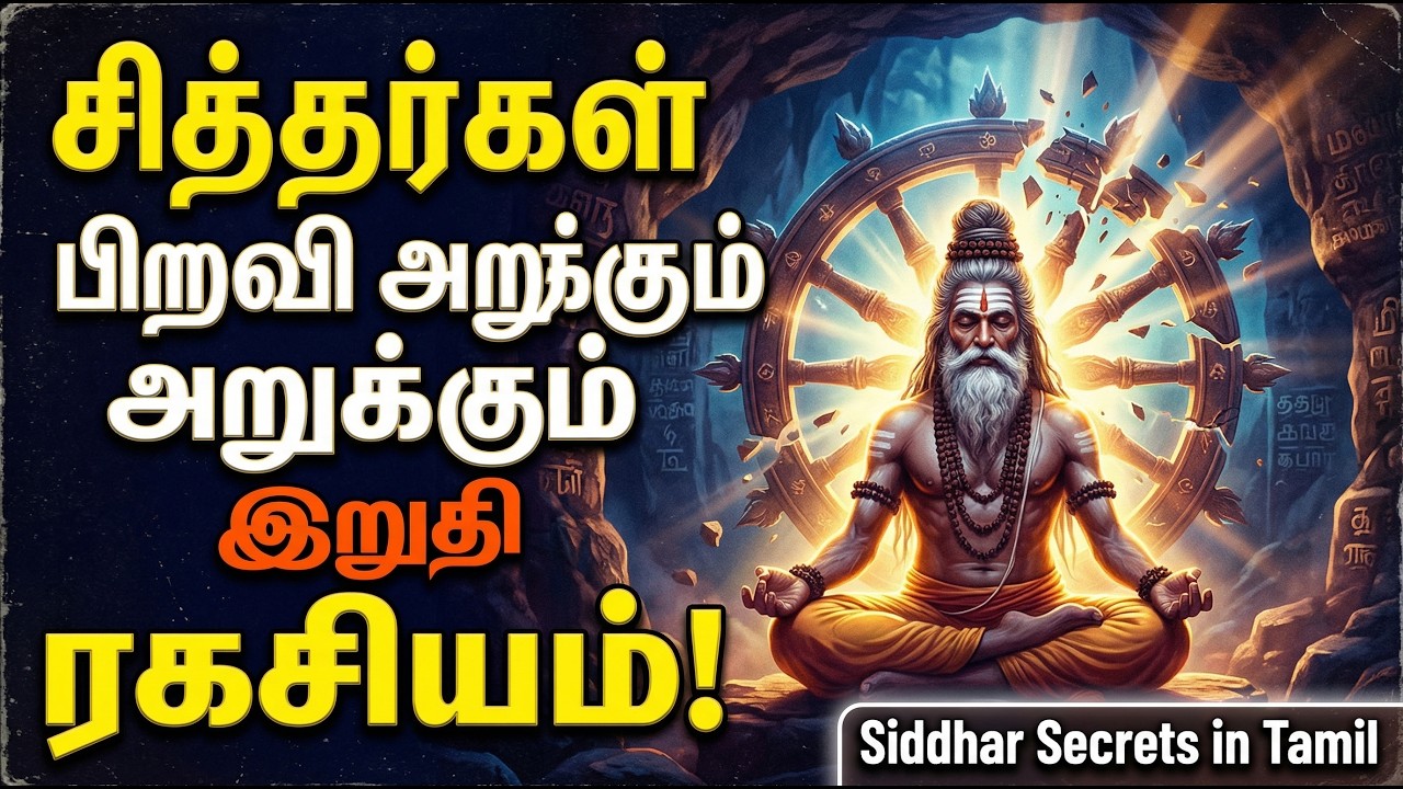 பிறவி சுழற்சியை உடைக்கும் சித்தர்களின் இறுதி ரகசியம் | Siddhar Secrets in Tamil