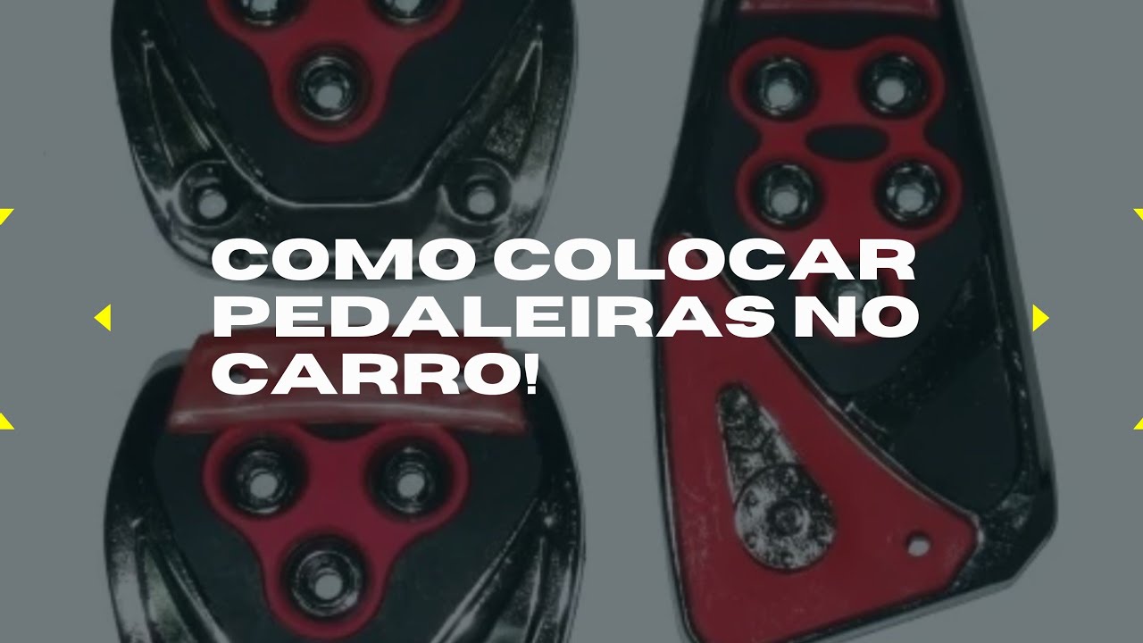 Como colocar pedaleiras no Palio.
