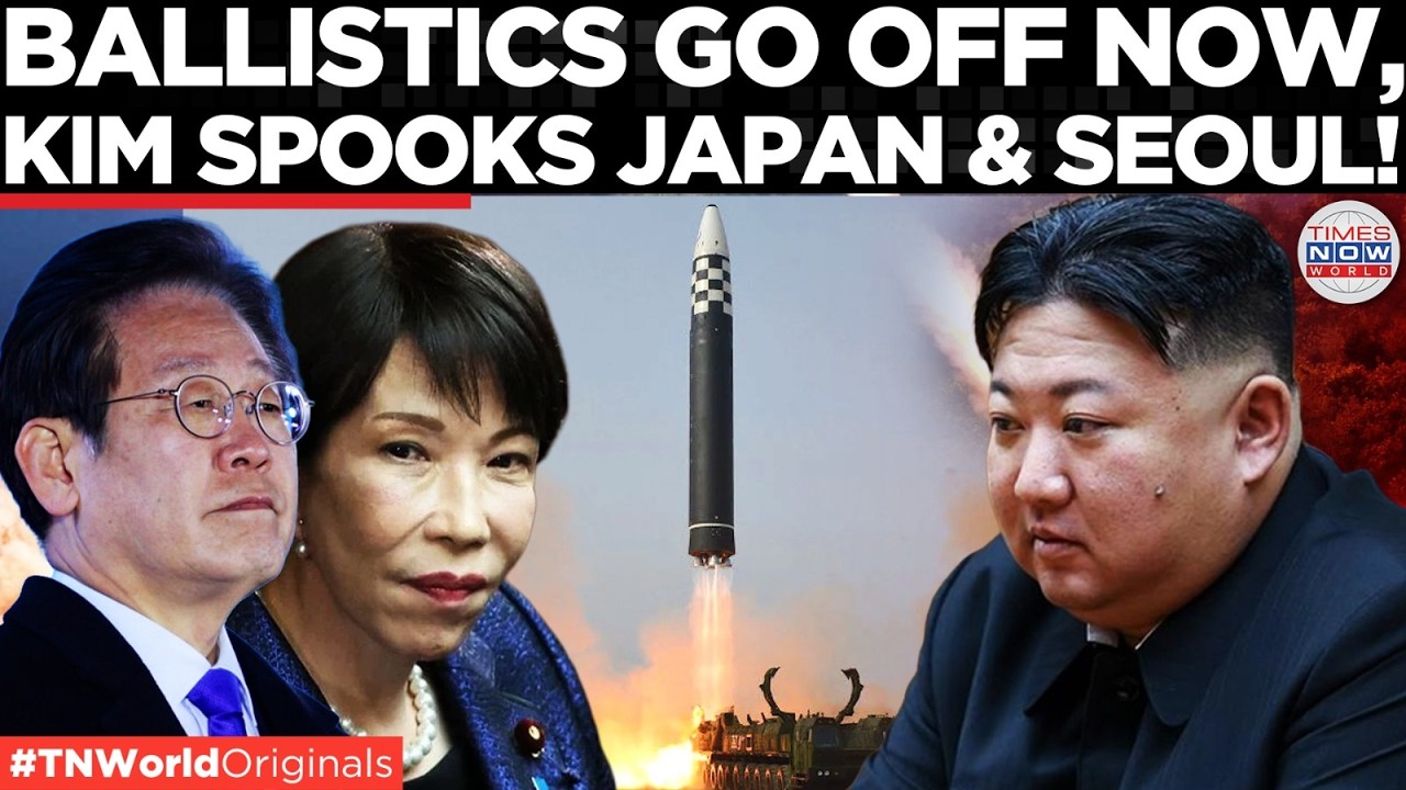 MISSILES FIRED: Fires Back-to-Back Ballistic Missiles Towards South Korea and Japan | US-Iran War