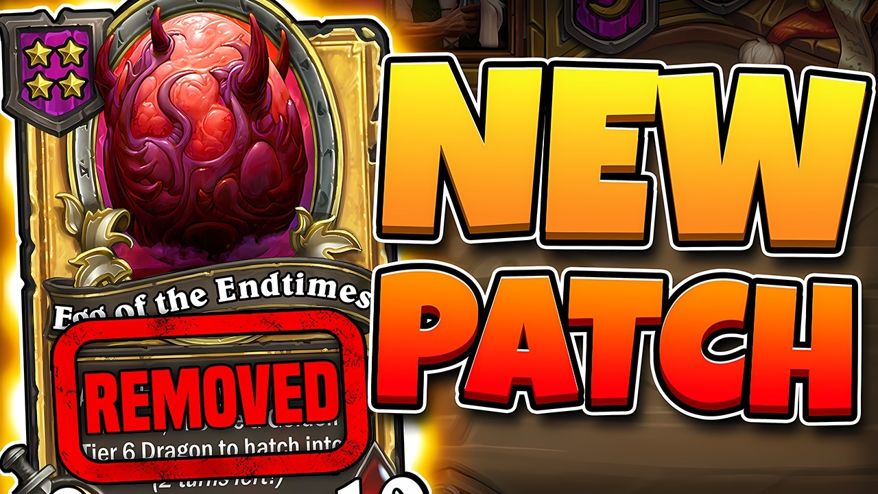 NEW Patch - Dragons & Mechs Nerfed! | Hearthstone Battlegrounds