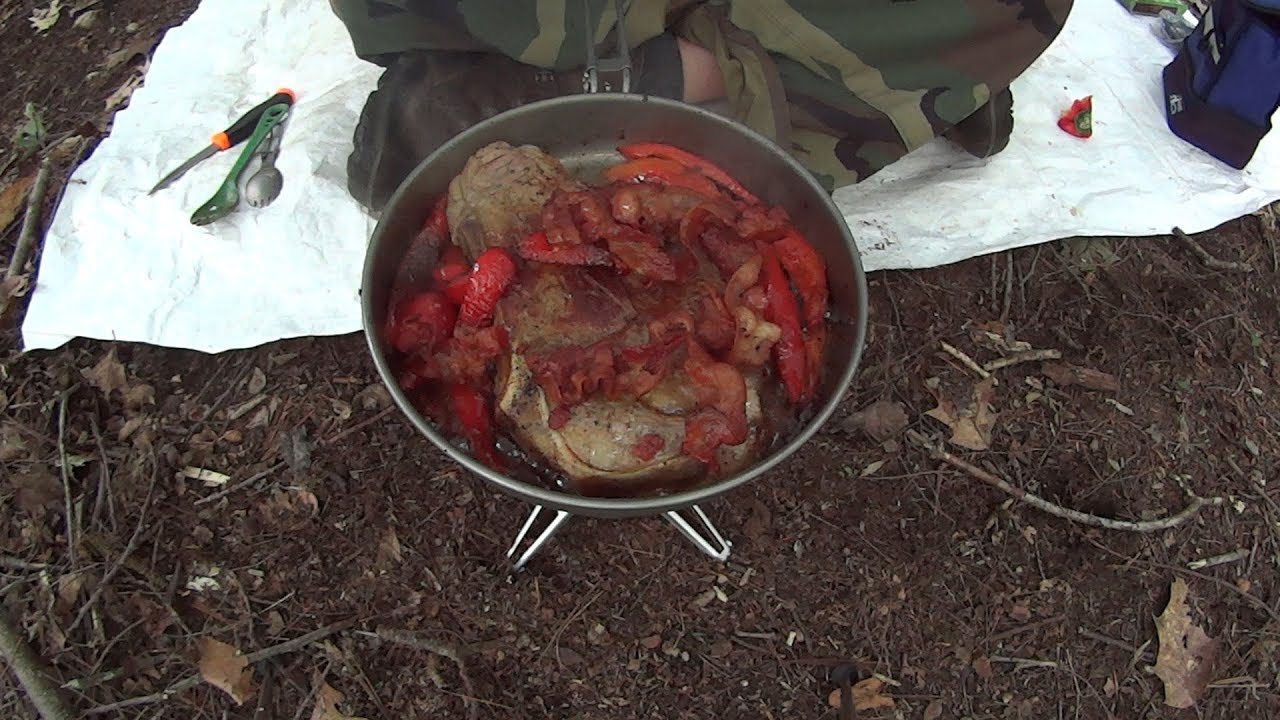 Keith Titanium Ti6034 Fry Pan with Folding Handle Field Use Review.