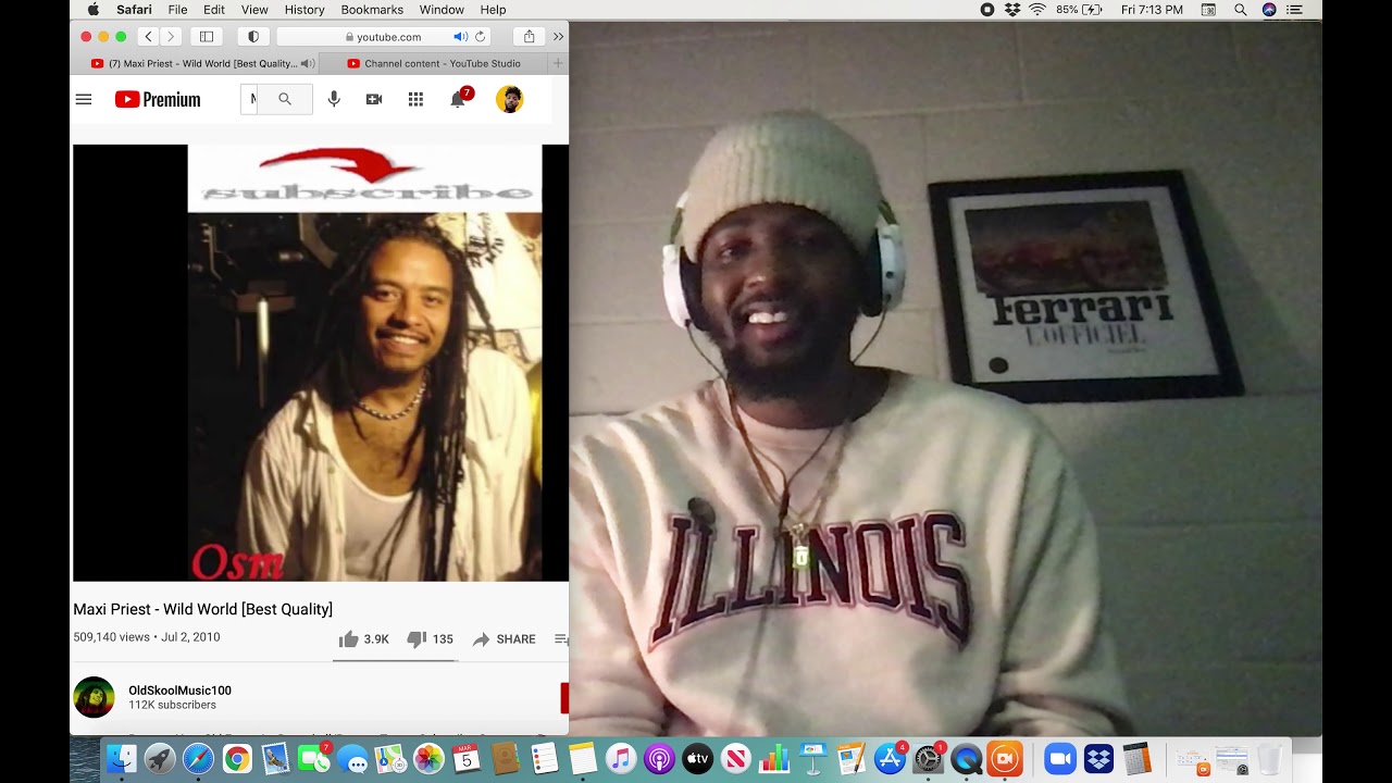 Maxi Priest - Wild World [Best Quality] Reaction