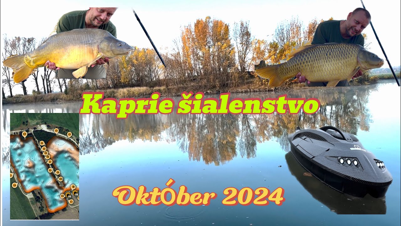 Kaprie šialenstvo - Štrkovisko Veľký Cetín a zavážacia ľodička Warrior boat