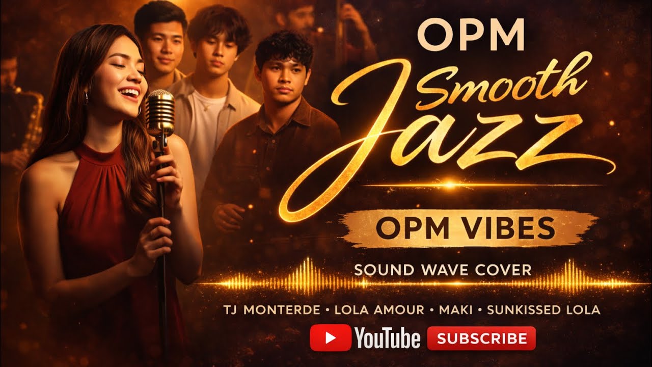 OPM Smooth Jazz Vibes 🎷🇵🇭 | Relaxing Filipino Jazz, Chill Night Music