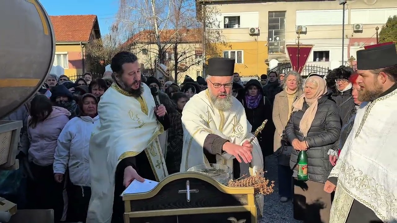 Osvećenje Bogojavljenske vode u Tijabarskoj crkvi 2026.