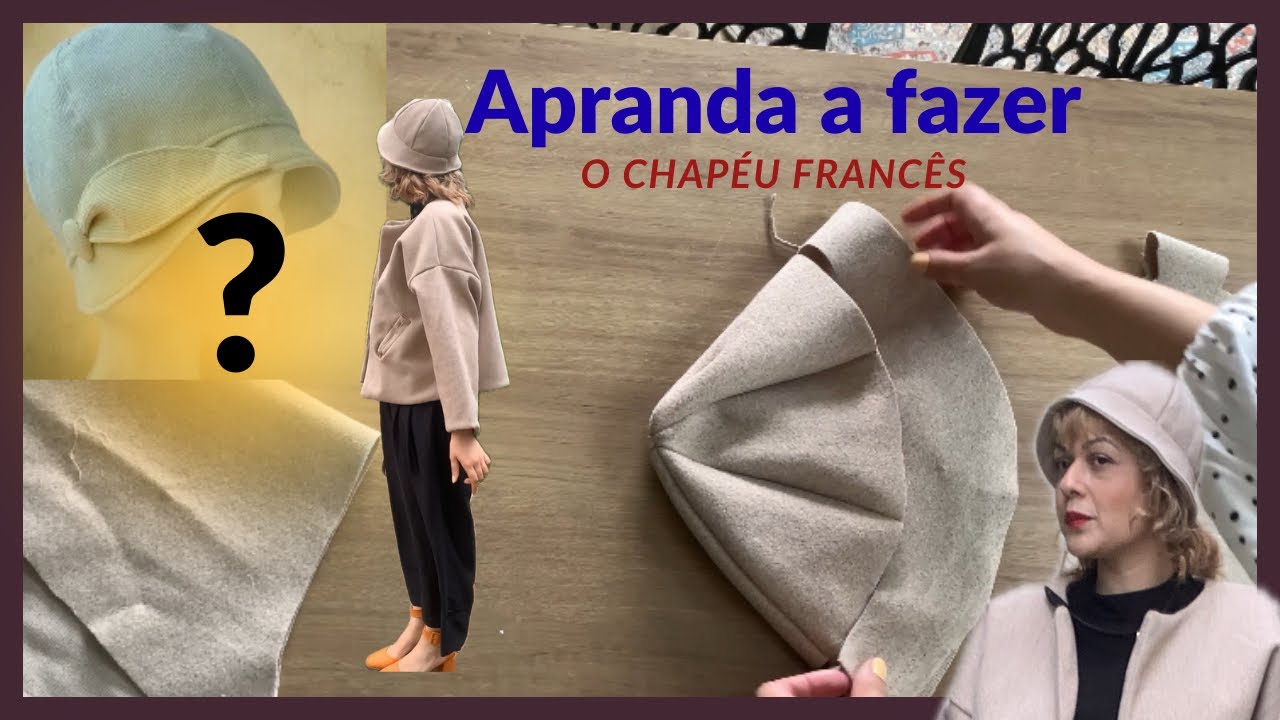 O chapéu dos anos 20, vamos tentar fazer ?