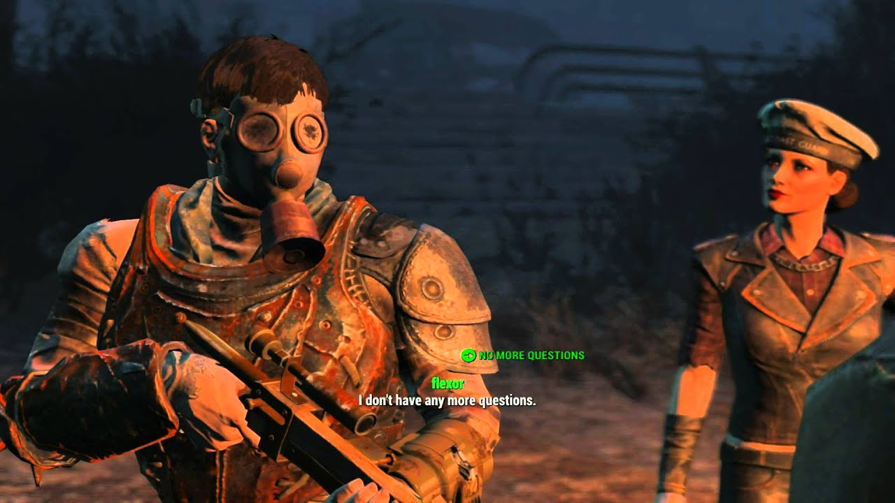 FALLOUT 4 PART 24 charles view amphitheater & the hard way to diamond city