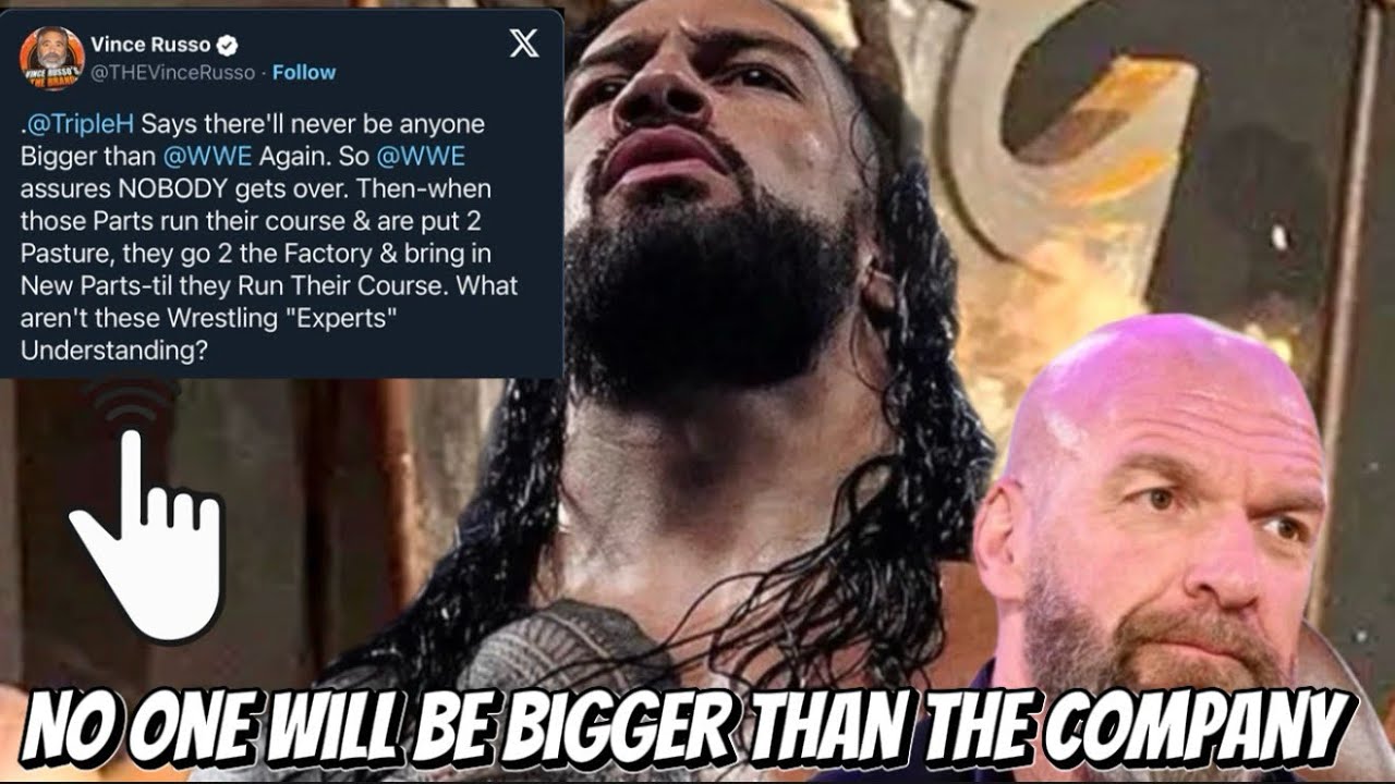 Triple H Says No One Will Be Bigger Than WWE - Talent Burial 