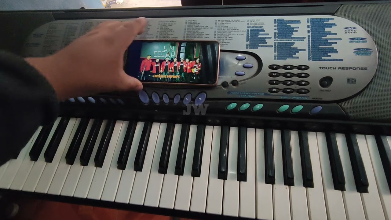 MI DOLOR - AGRUPACIÓN SIN CESAR - COVER/TUTORIAL TECLADO / casio ctk-571