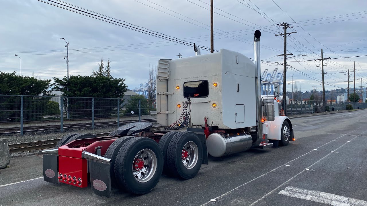 Часть2, замена 18 ступенчатой коробки на Peterbilt 389 C15 Cat RTLO-20918B