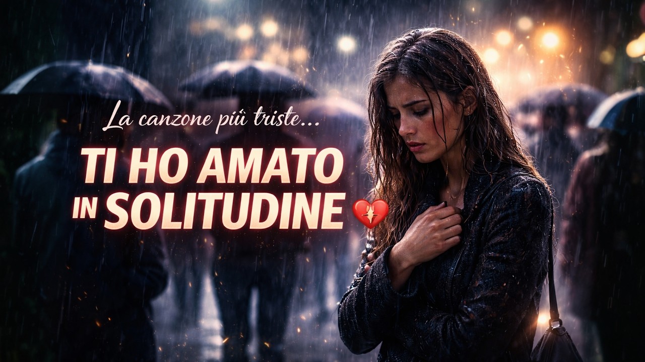🎵 Ti Ho Amato in Solitudine 💔 (2) - La Canzone Più Triste Che Ascolterai Oggi