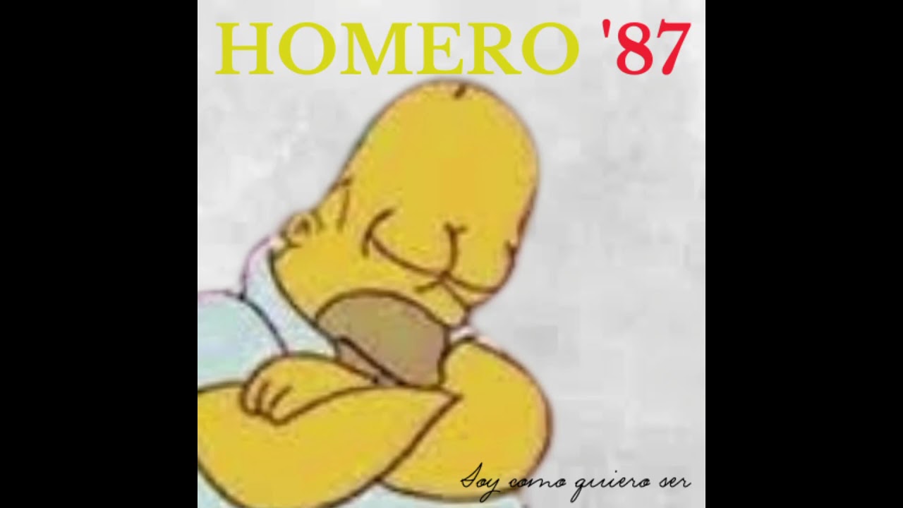 Ahora te puedes marchar - Homero Simpson (Cover ia)