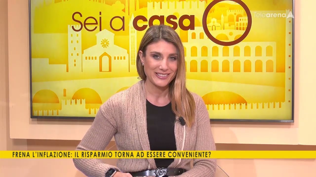 Intervista a TeleArena: nel 2023, l'inflazione frena. Il risparmio torna ad esser conveniente?