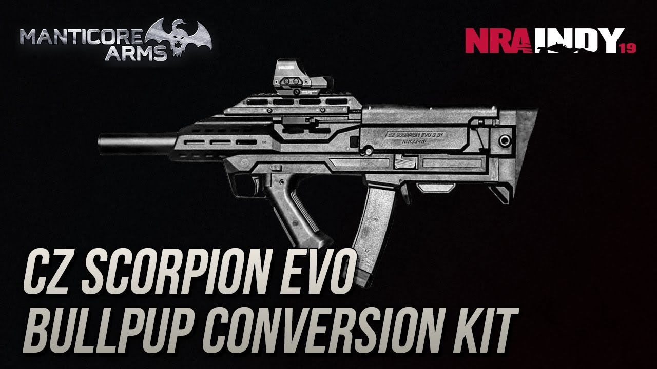 Комплект для переоборудования буллпапа для CZ Scorpion EVO &mdash; Manticore Arms