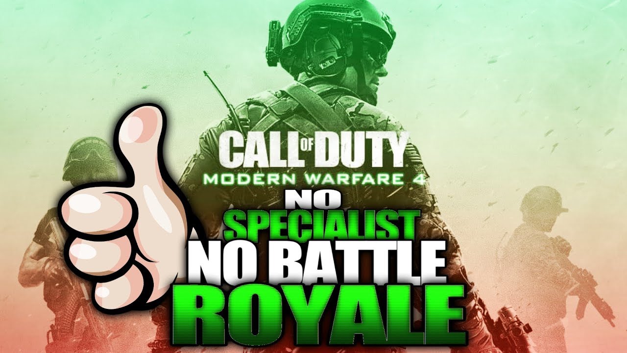 Modern Warfare 4 No Specialists or Battle Royale? (MW4 Rumors)