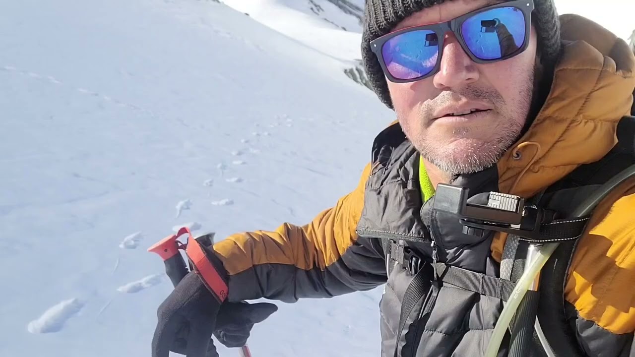 Pic Carlit 2921m Hivernale Versant E.