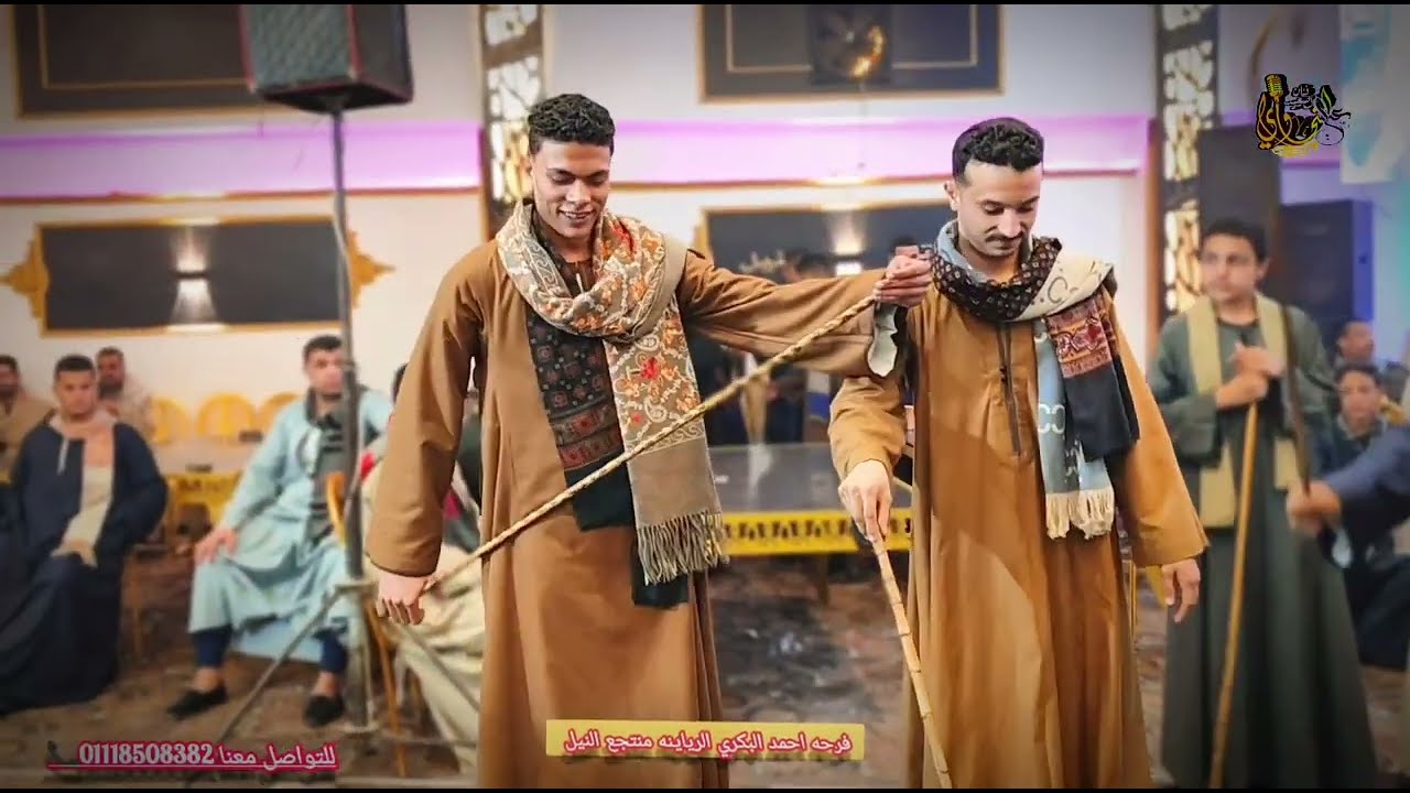 فرحه احمد البكرى، منتجع النيل، افراح الرياينه، رقص شباب بنجا، الفنان على مديح البنجاوى 